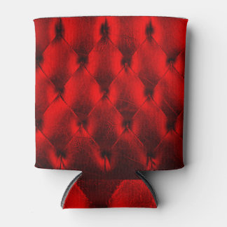 Porta-lata Textura de almofada de preenchimento vermelho de v