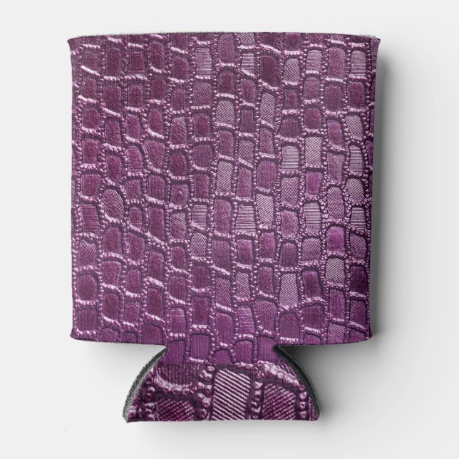 Porta-lata Textura de Fechamento: Detalhes do Material de Cou (Frente)