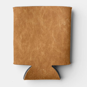 Porta-lata Textura de fundo de couro elegante