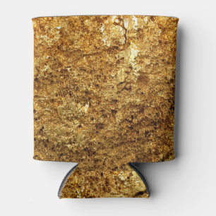 Porta-lata Textura de ouro de luxo, ilustração 3D.