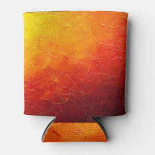 Porta-lata Textura de pintura de óleo: Canvas Abstrato