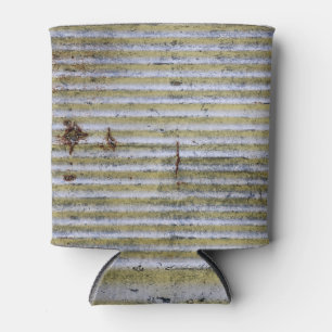 Porta-lata Textura de zinco enferrujada, fundo de moagem vint