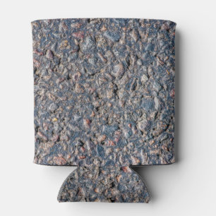 Porta-lata Textura do asfalto e dos seixos