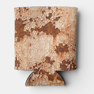 Porta-lata Texturas de ferrugem: fundo de superfície curada.