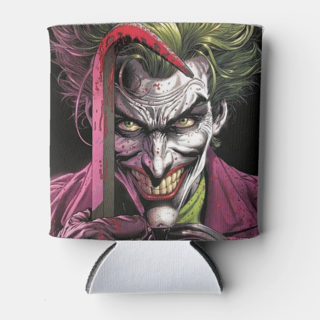 Porta-lata  The Joker – Madness Unleashed Comic Art (Frente)