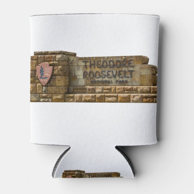 Porta-lata Theodore Roosevelt - Sinal do Parque Nacional (Frente)