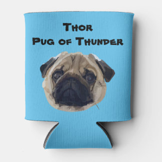 Porta-lata Thor Pug of Thunder