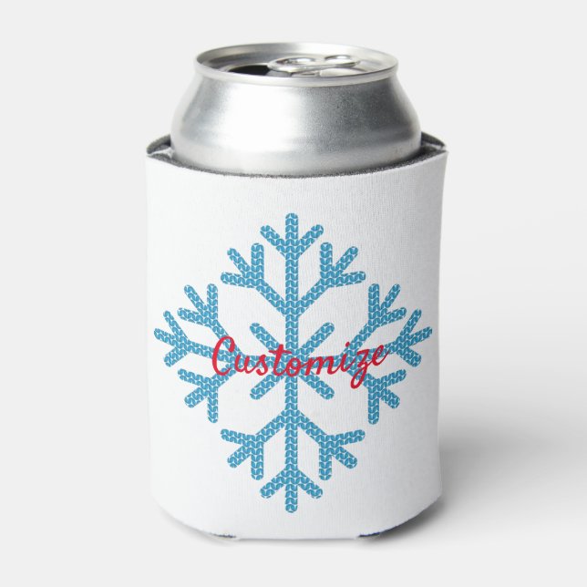 Porta-lata Thunder_Cove do Floco de Neve Azul Icy (Can Front)