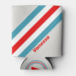 Porta-lata Thunderbird Stripes com Nome