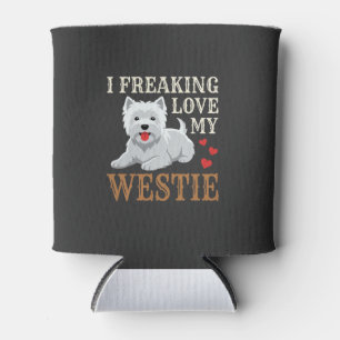 Porta-lata Tipografia de Amor ao Cão Westie