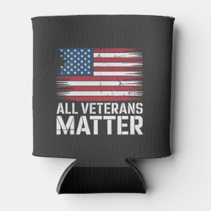 Porta-lata Toda Matéria Veterana Americana 4 De Julho Patriót