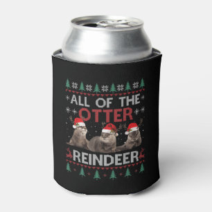 Porta-lata Todas As Outras Reindeer De Natal Feias Pajamas Xm