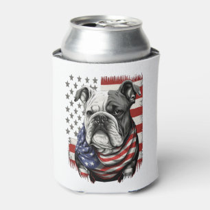 Porta-lata TODOS OS AMERICANOS DOG amam buldogue inglês