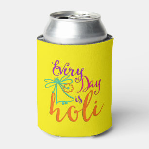 Porta-lata Todos os dias são Holi e o seu apoio. & ideias