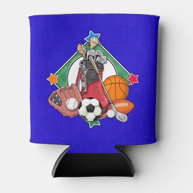 Porta-lata Todos os esportes podem resfriar - srf (Frente)