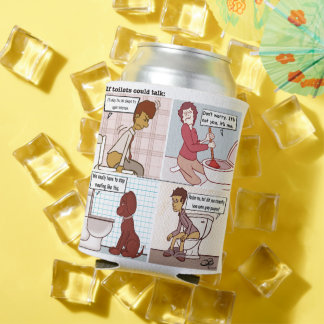 Porta-lata Toilet Talk