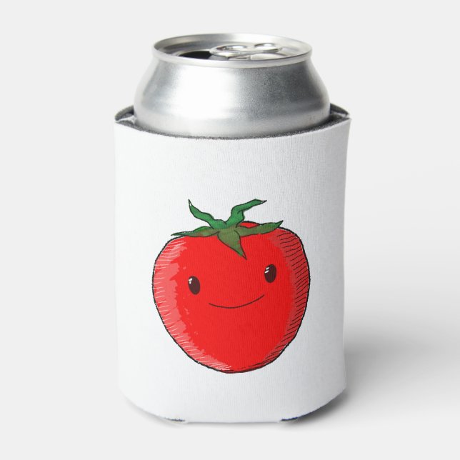 Porta-lata Tomate de Cartoon (Can Front)