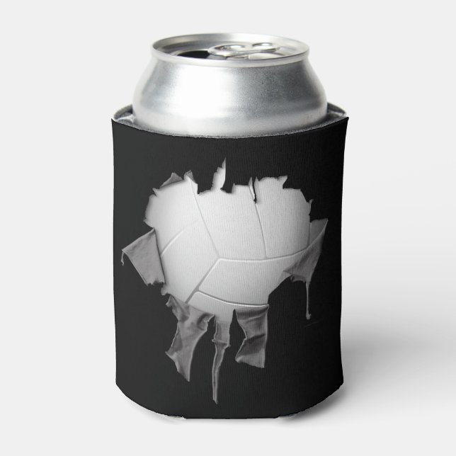 Porta-lata Torn Black Can Cooler (Can Front)