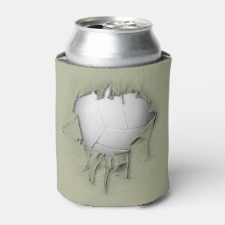 Porta-lata Torn White Can Cooler