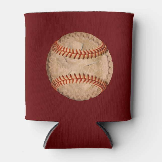 Porta-lata Torre de Maçã de Baseball (Frente)