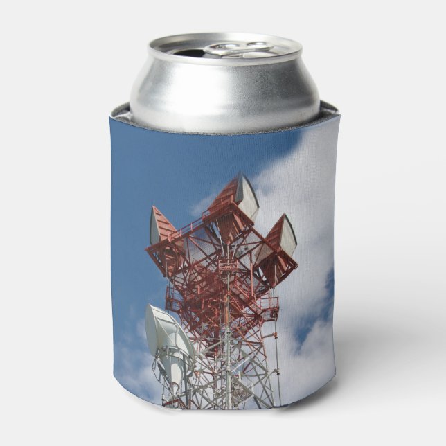 Porta-lata Torre de telecomunicações micro-ondas (Can Front)