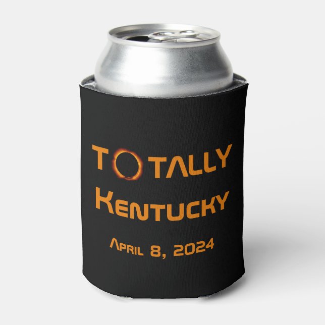Porta-lata Totalmente Kentucky 2024 Solar Eclipse (Can Front)