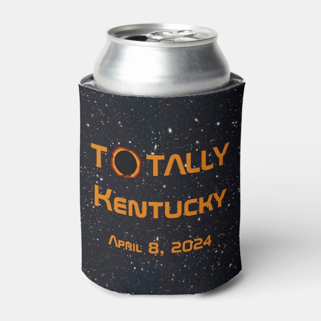 Porta-lata Totalmente Kentucky 2024 Solar Eclipse (Can Front)