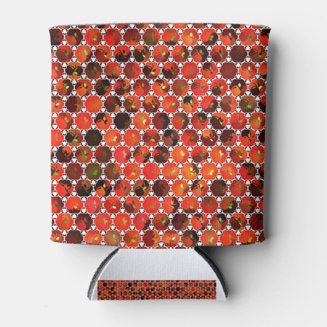 Porta-lata Trabalho de arte de Padrão de Maçãs (Frente)