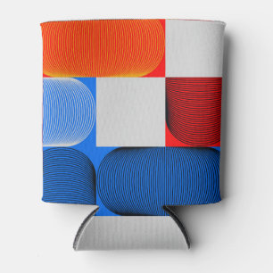 Porta-lata Transição geométrica: padrão de colheita de abstra