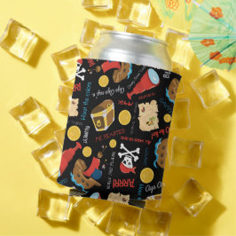 Porta-lata Treasure Island Pirate Can Cooler