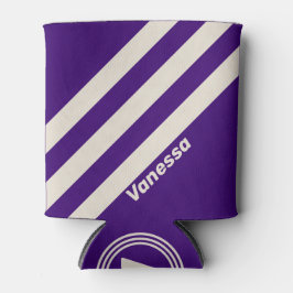 Porta-lata Trechos de Gráficos Retroativos com Nome