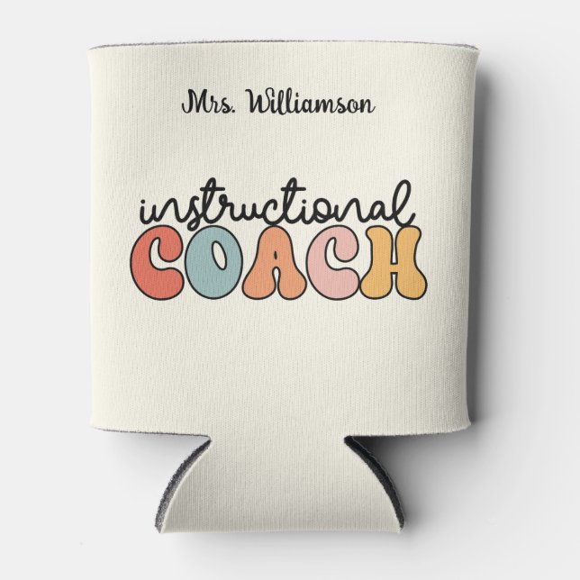 Porta-lata Treinador educacional Treinador Personalizado Retr (Frente)