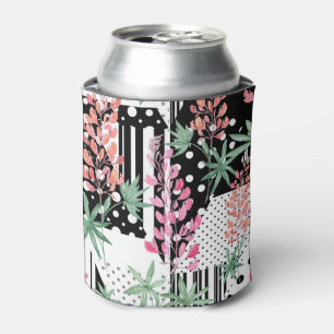 Porta-lata Tremoços sobre fundo preto-e-branco