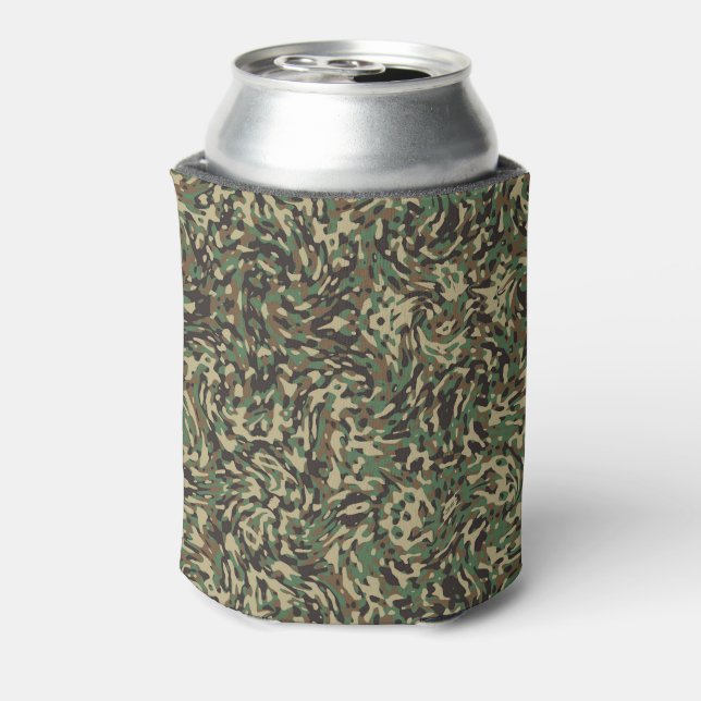 Porta-lata Trendy Camouflage Green (Can Back)