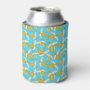 Porta-lata Trendy Peeled Bananas Pop Art Patterna
