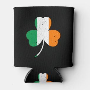 Porta-lata Trevo Irlandês Dia de São Patrício