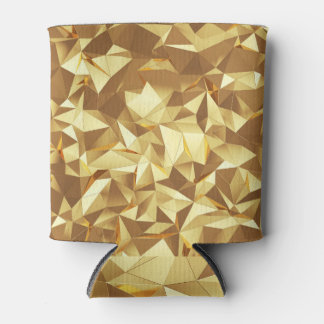 Porta-lata Triângulo Dourado: Textura de fundo Abstrato.