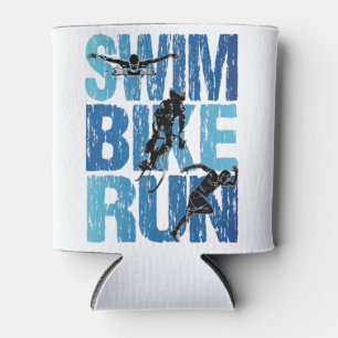 Porta-lata Triathlon - Natação Bike Run