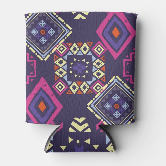 Porta-lata Tribal, origem geométrica primitiva. (Frente)