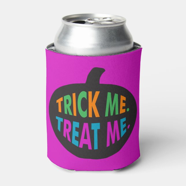 Porta-lata Trick Me Tratar, Halloween Multi-Color (Can Front)