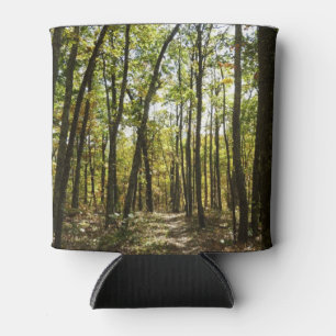 Porta-lata Trilha Appalachian em outubro em Shenandoah