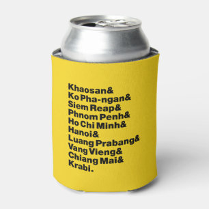 Porta-lata Trilha / Circuito de Banana Pancake