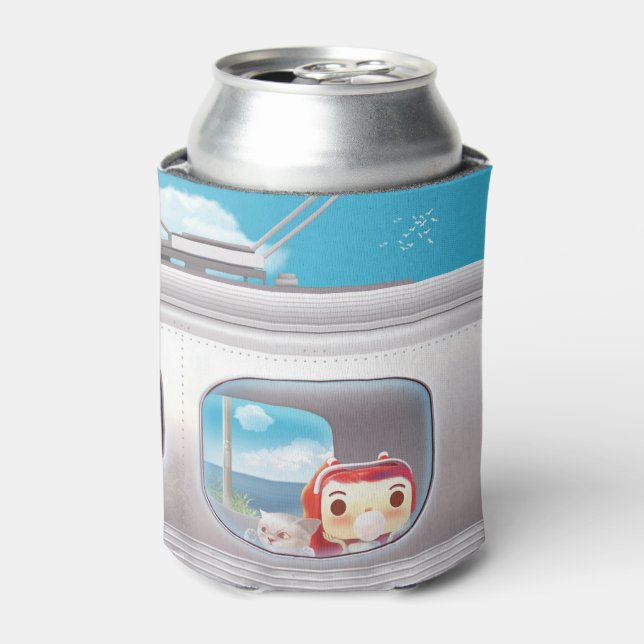 Porta-lata Trilha de Comboio com Cat (Can Front)