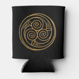 Porta-lata Triple Celtic Knot Swirl Mandala Cooler