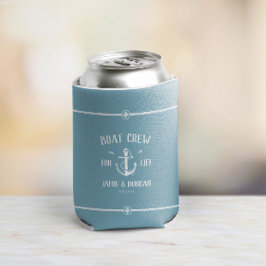 Porta-lata Tripulação De Barcos Para Nome Personalizado Náuti