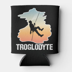 Porta-lata Troglodyte - Espeleologia Espeleológica Engraçada