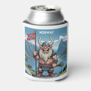Porta-lata Troll Norueguês de Nome Personalizado