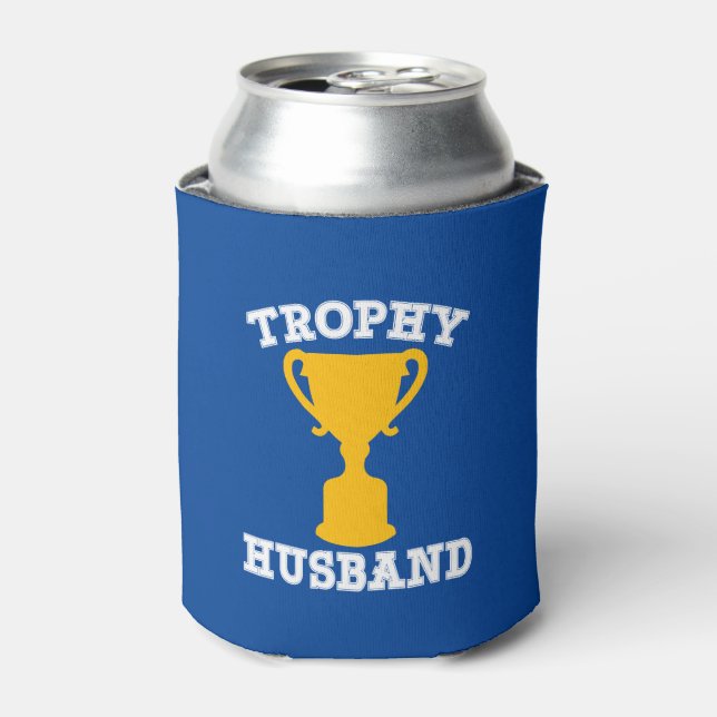Porta-lata Trophy Husband Funny (Can Front)
