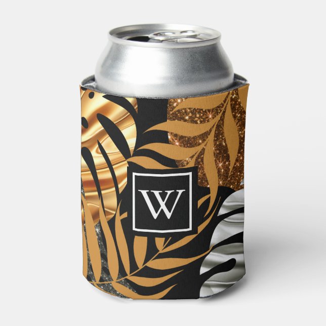 Porta-lata Tropical Floral (Can Front)