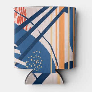 Porta-lata Tropical Floral: Cabeçalho Moderno